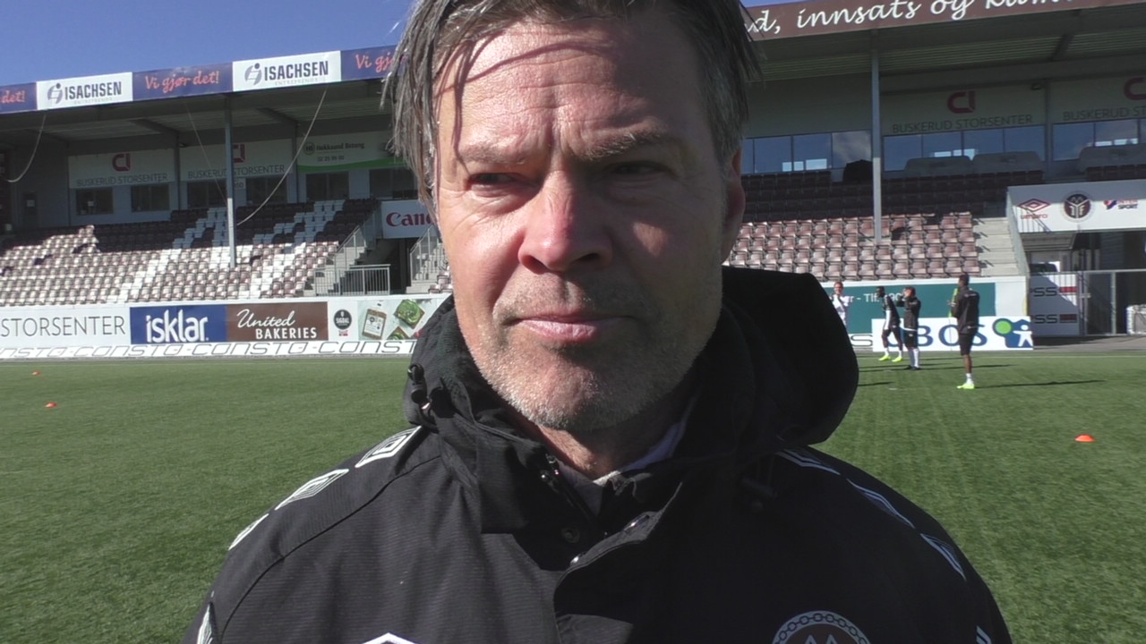 Vegard før kampen mot Fredrikstad